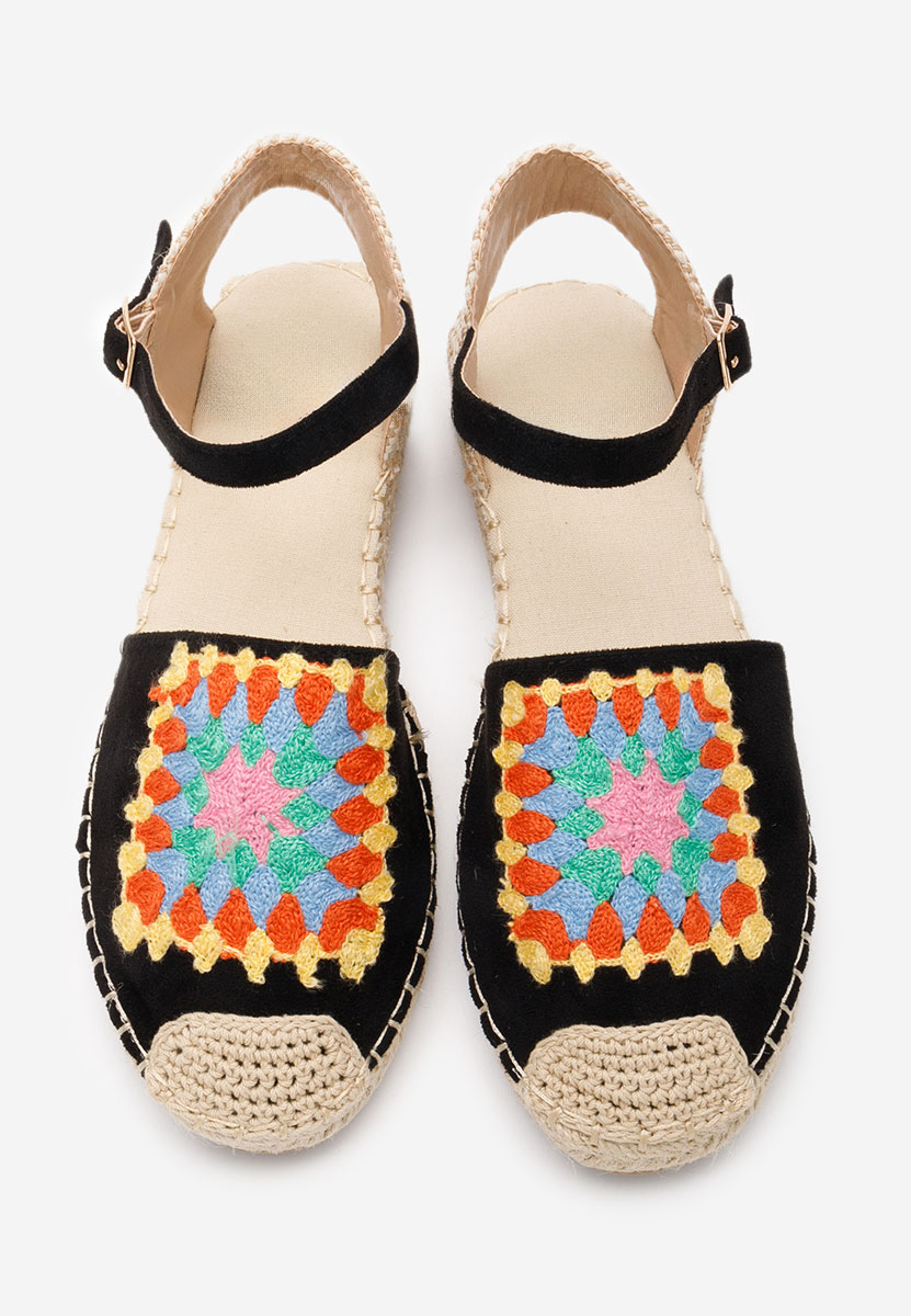 Graciella fekete női espadrilles