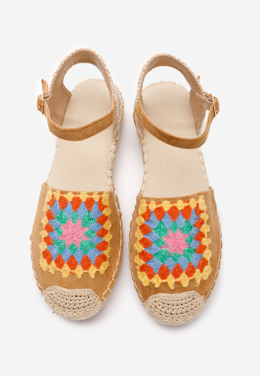 Graciella camel női espadrilles