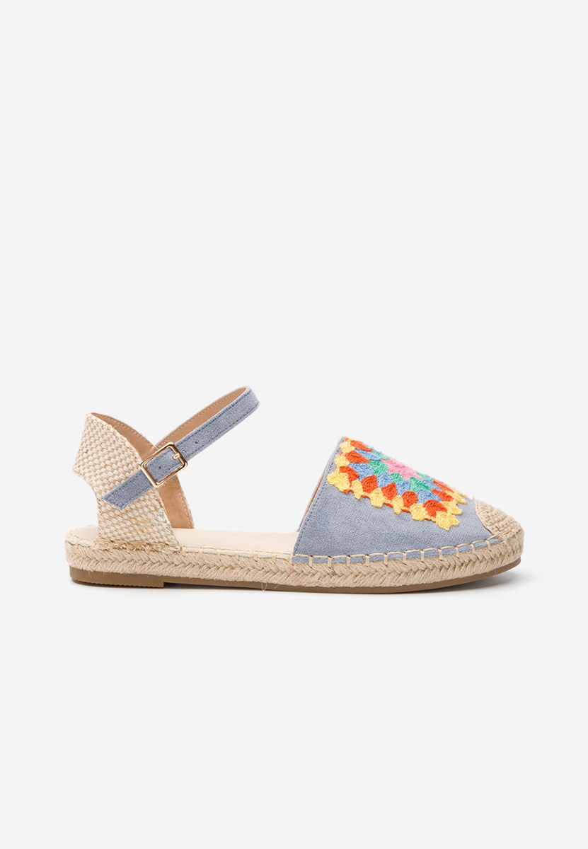Graciella tengerészkék női espadrilles