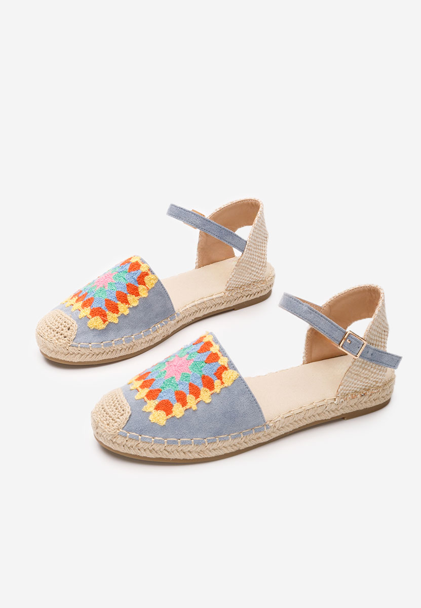 Graciella tengerészkék női espadrilles