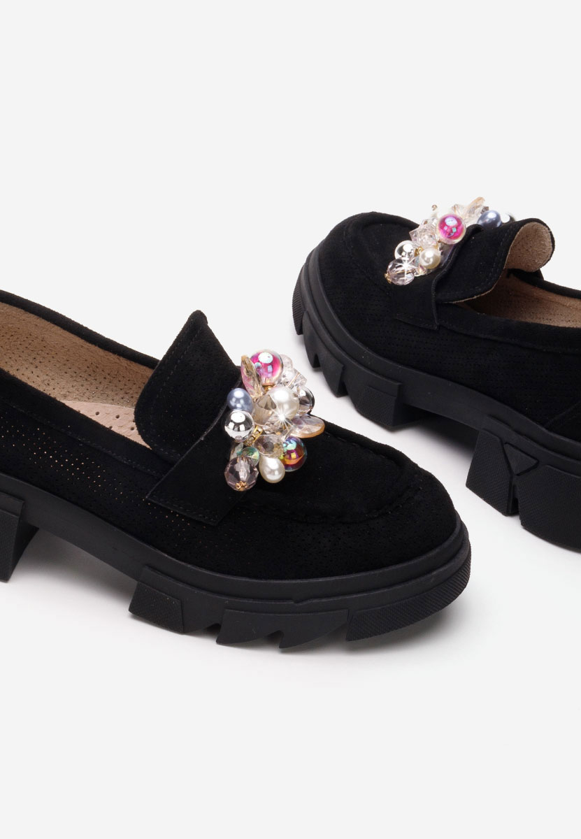 Glorinda v2 fekete női loafer