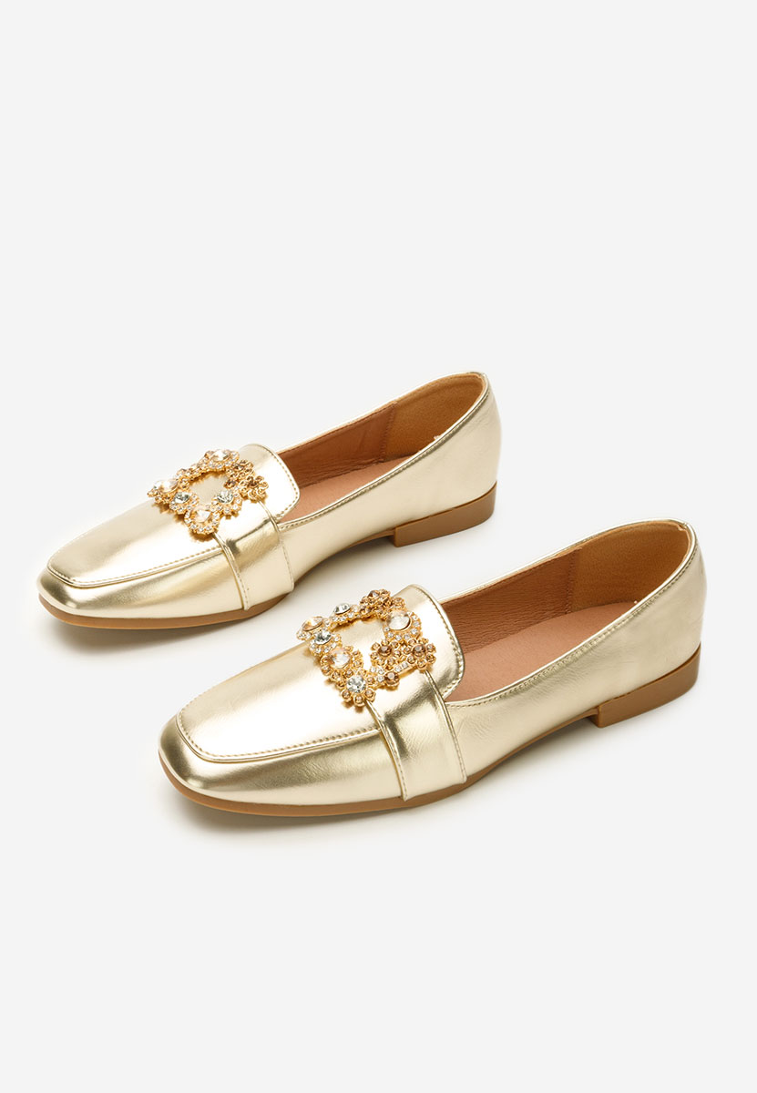 Abena aranyszínü női loafer