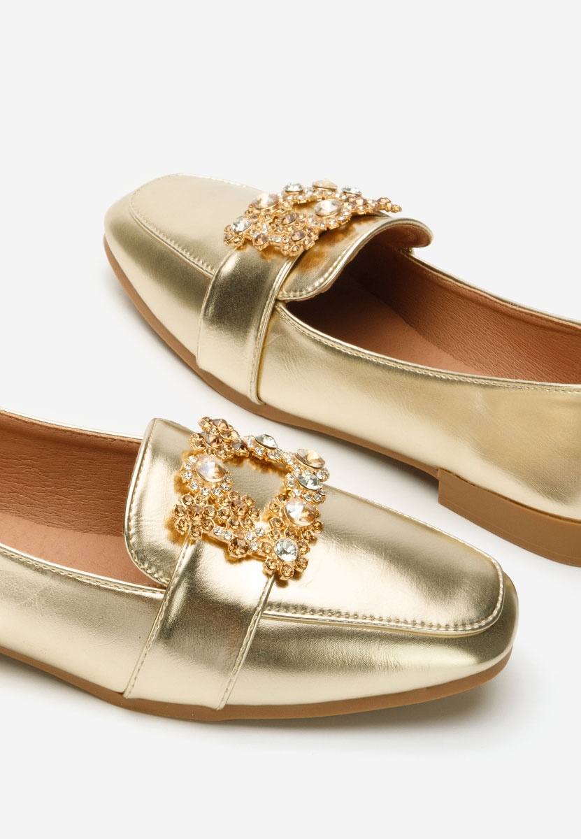 Abena aranyszínü női loafer