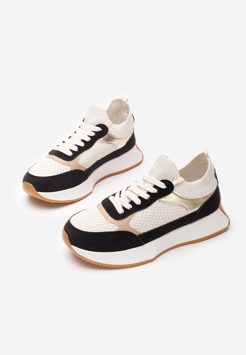 Xaria fekete telitalpú platform sneaker