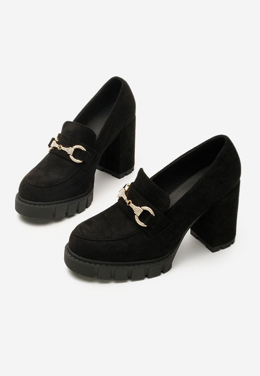 Reena v2 fekete női loafer cipő