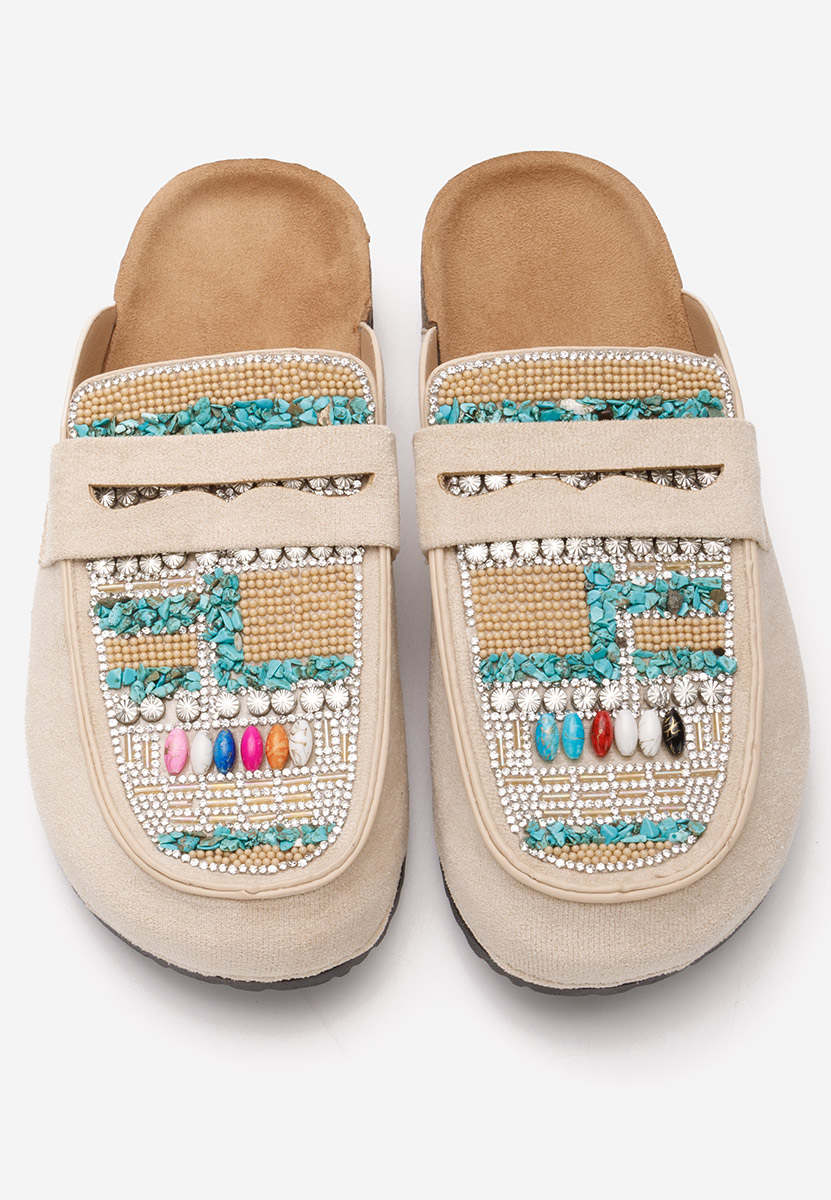 Marlie bézs női papucs