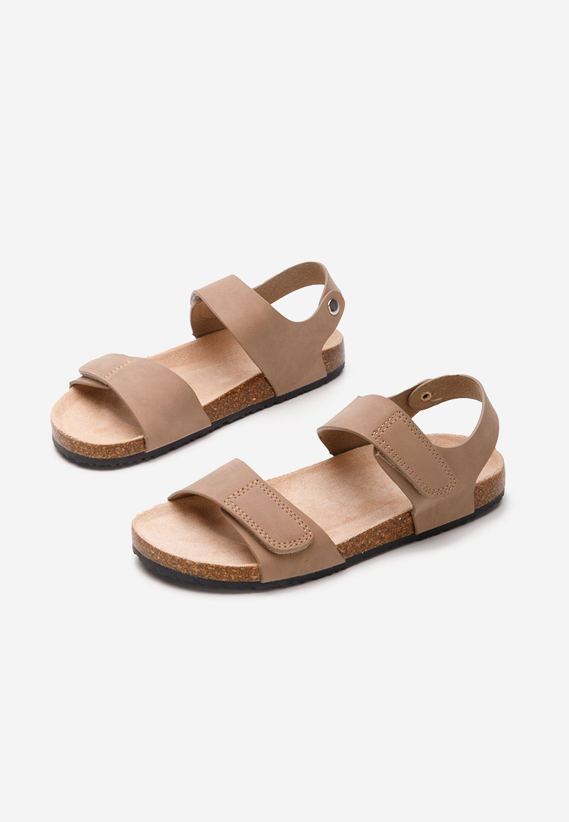 Kimina khaki lányka szandál