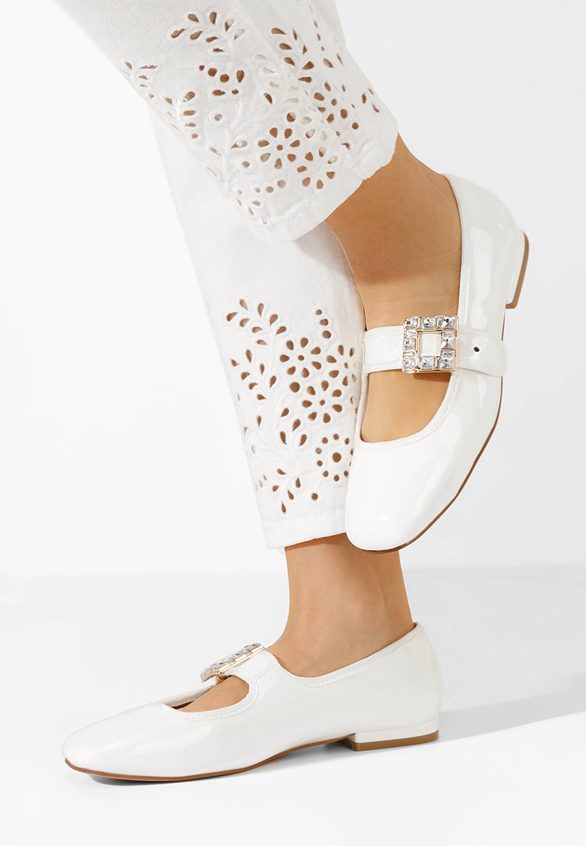 Twisha fehér női balerina