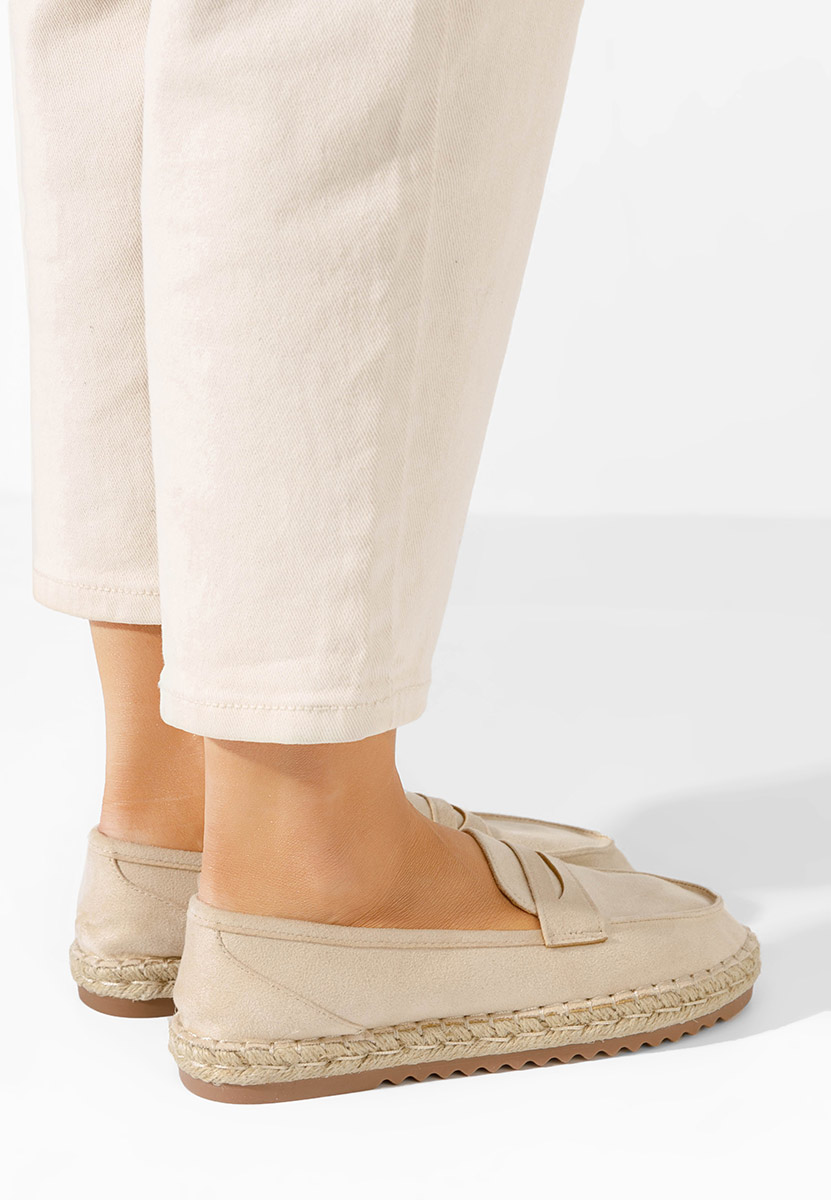 Elanore bézs női mokaszin