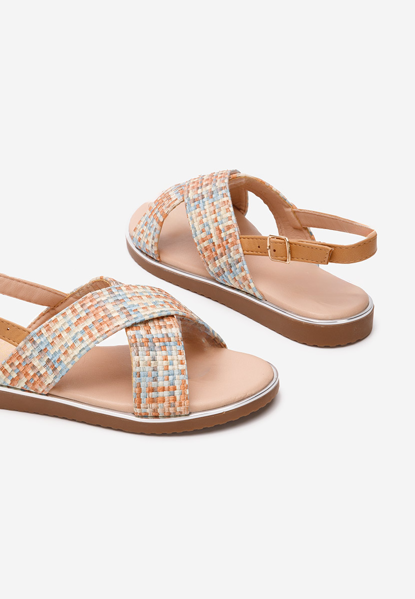 Toriana camel lányka szandál