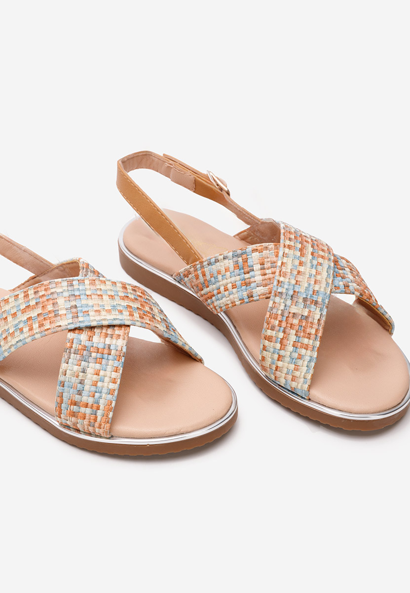 Toriana camel lányka szandál