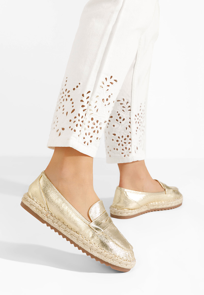 Elanore aranyszínü női mokaszin