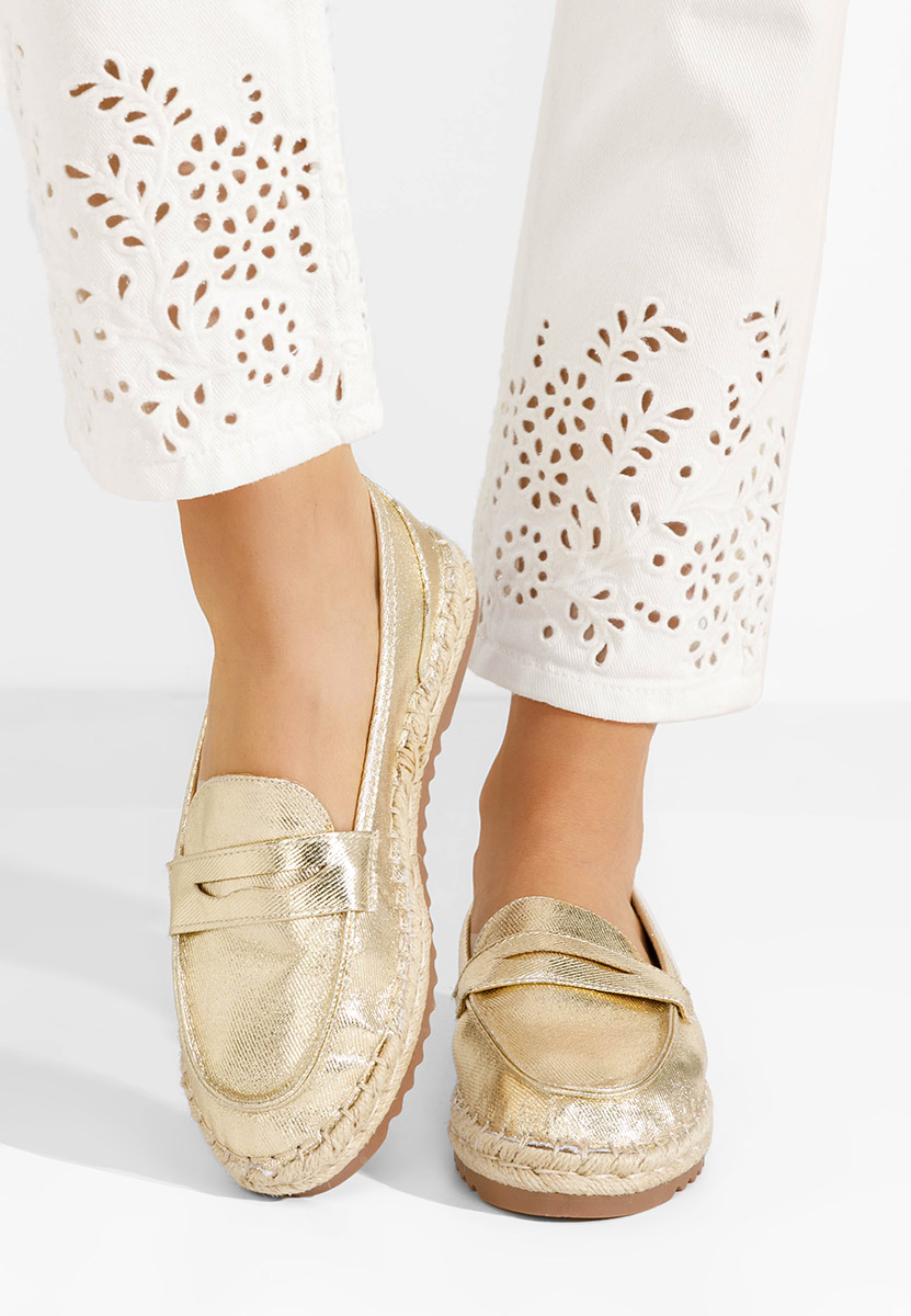 Elanore aranyszínü női mokaszin