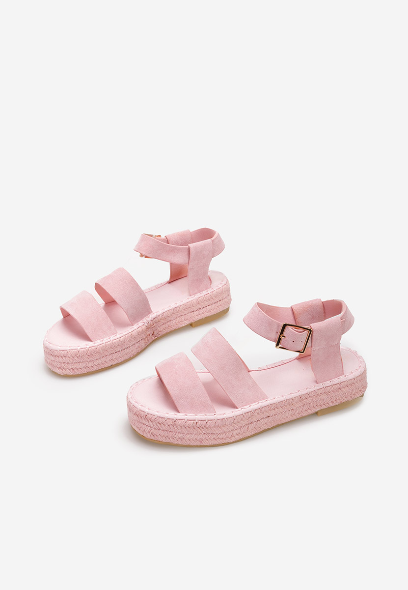 Coraline rózsaszín platform szandál szandál