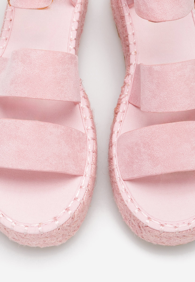 Coraline rózsaszín platform szandál szandál