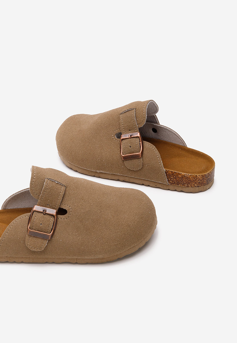 Millie khaki gyerek papucs