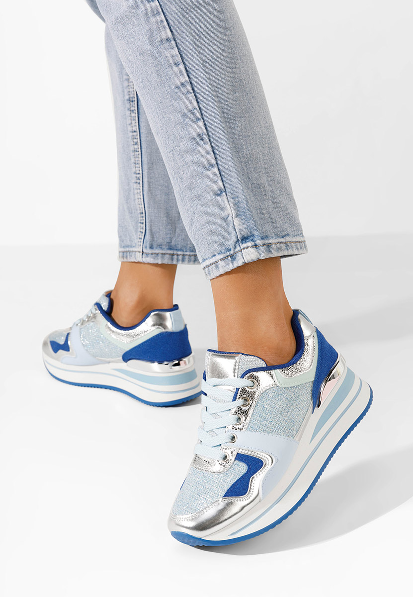 Daisie tengerészkék telitalpú platform sneaker