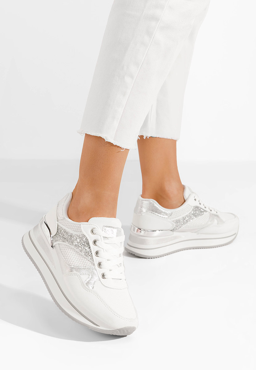 Camora fehér telitalpú platform sneaker