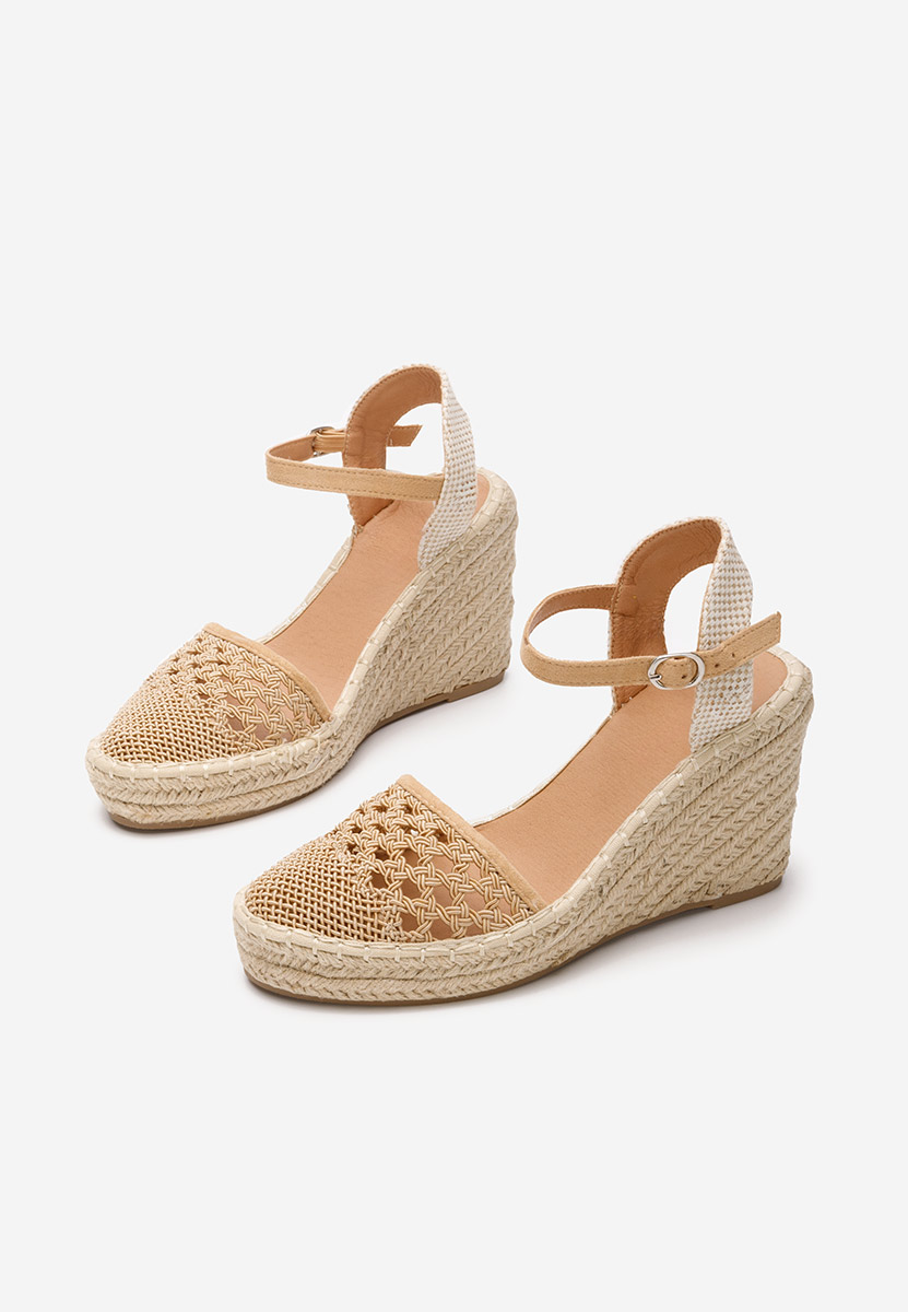 Adeja khaki espadrilles szandál