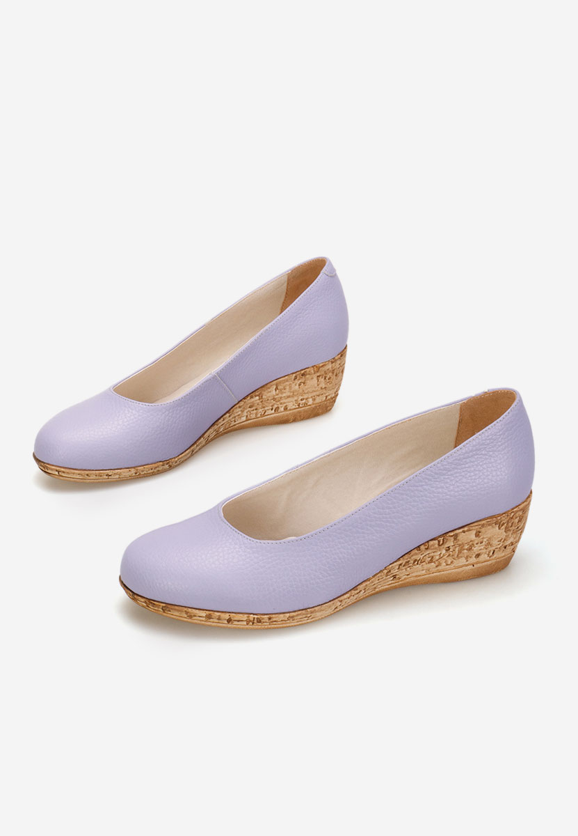 Sonia v3 lila platform cipők