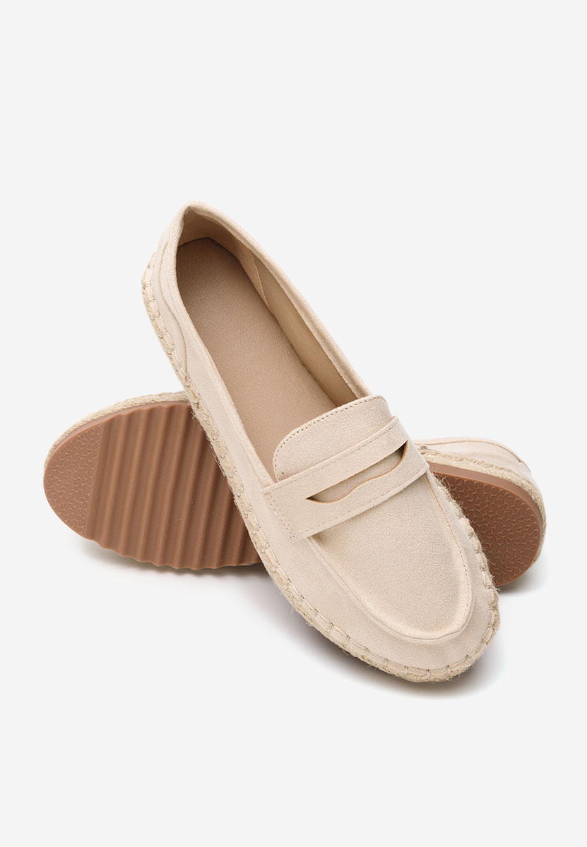 Elanore bézs női mokaszin