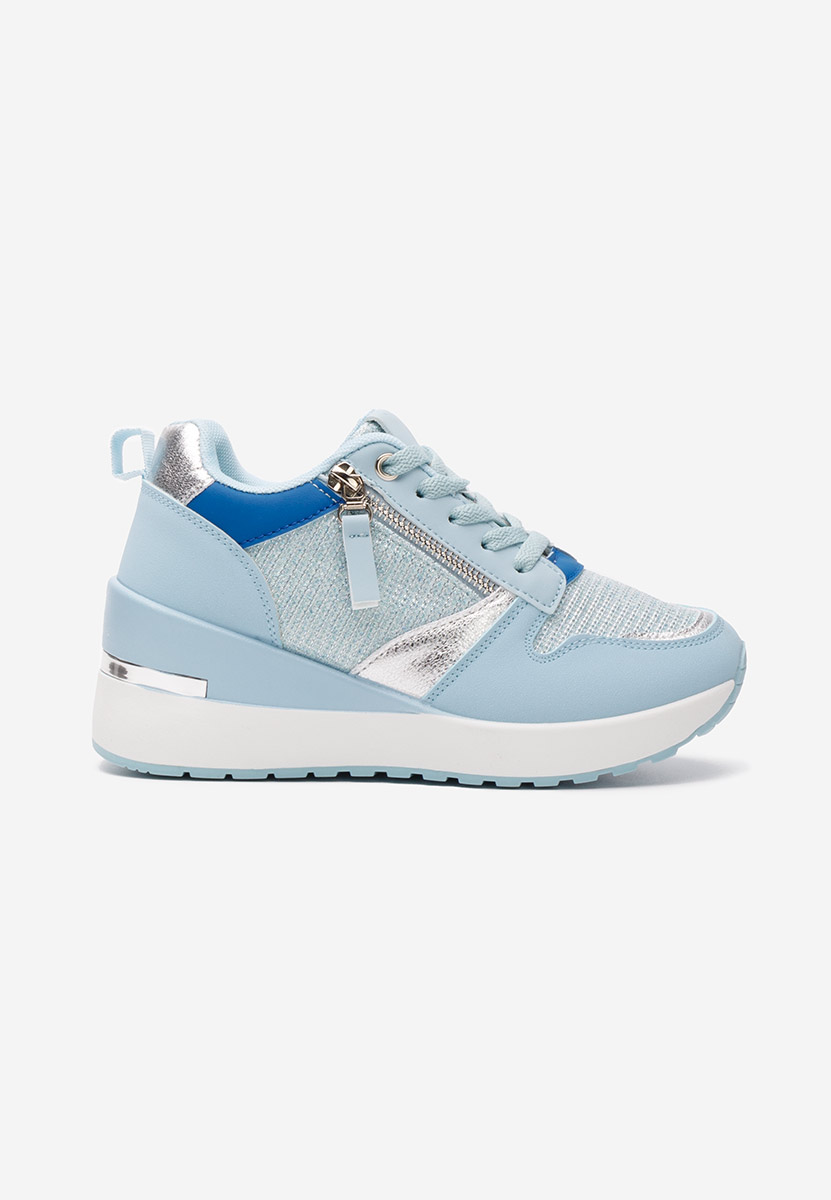 Zenna tengerészkék platform sneaker cipő 