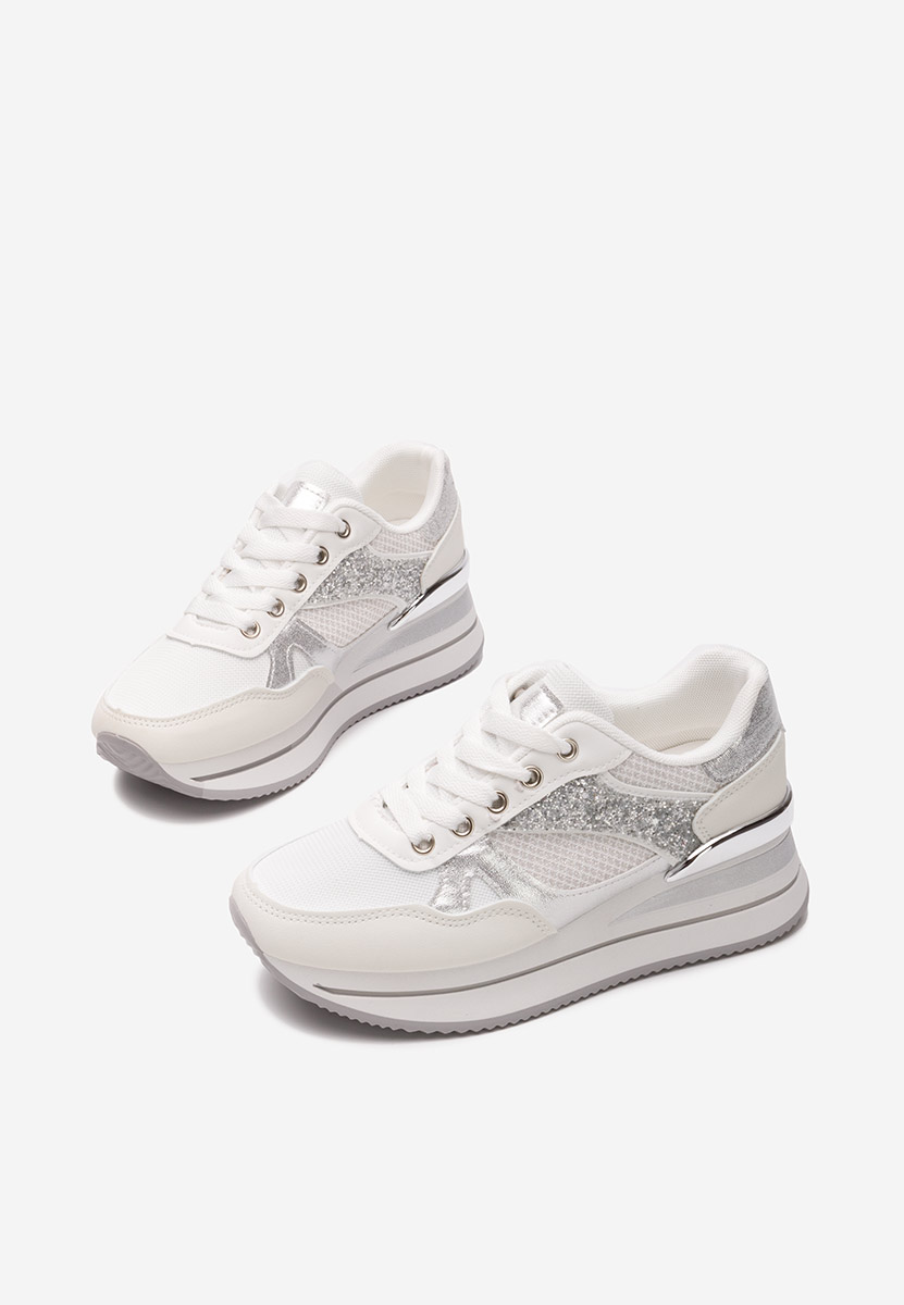 Camora fehér telitalpú platform sneaker