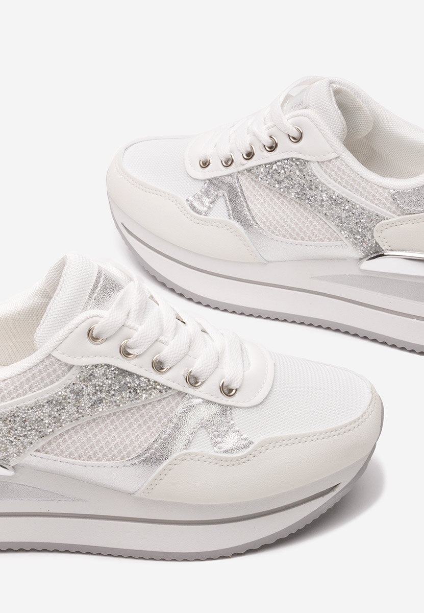 Camora fehér telitalpú platform sneaker