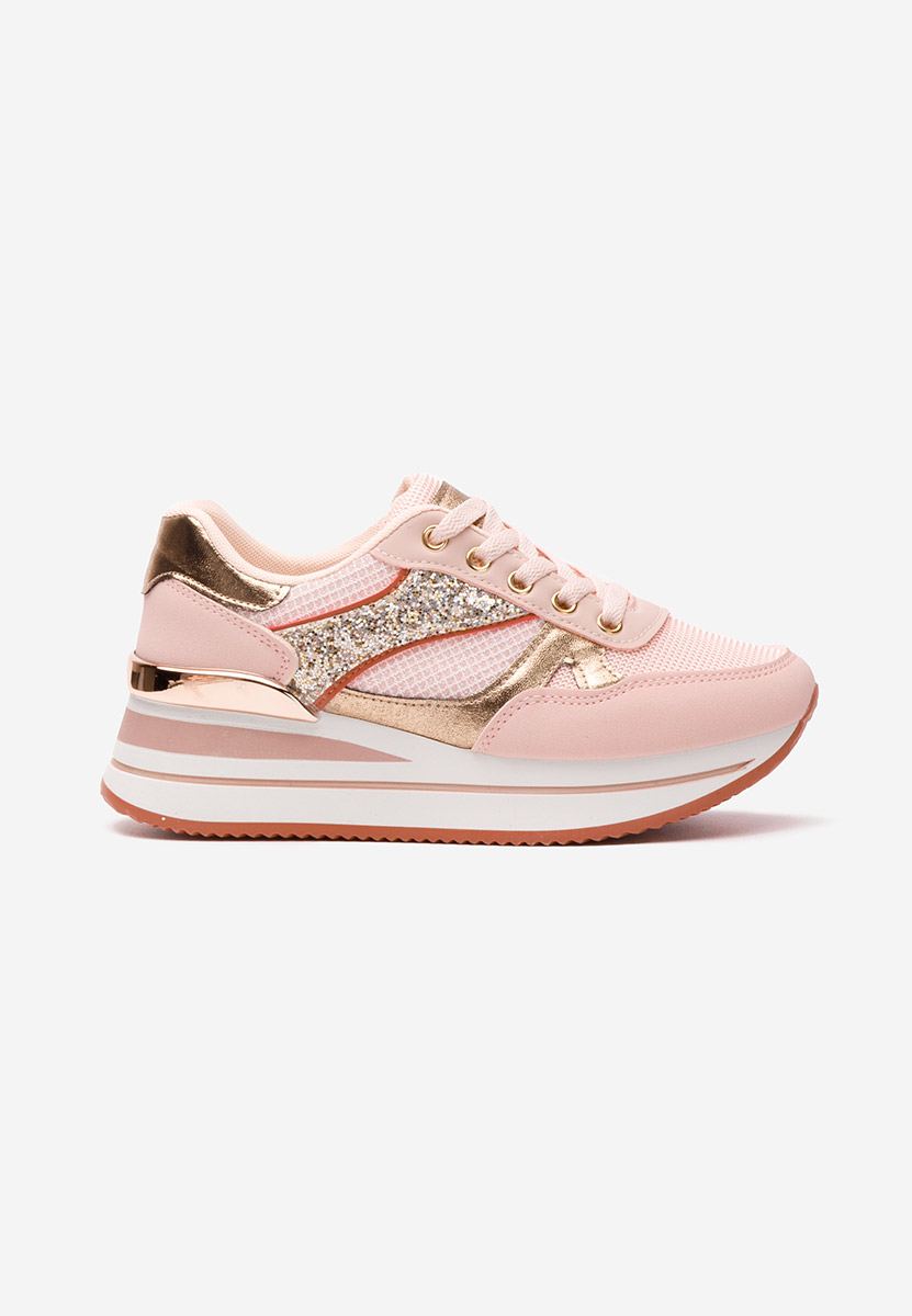 Camora rózsaszín telitalpú platform sneaker