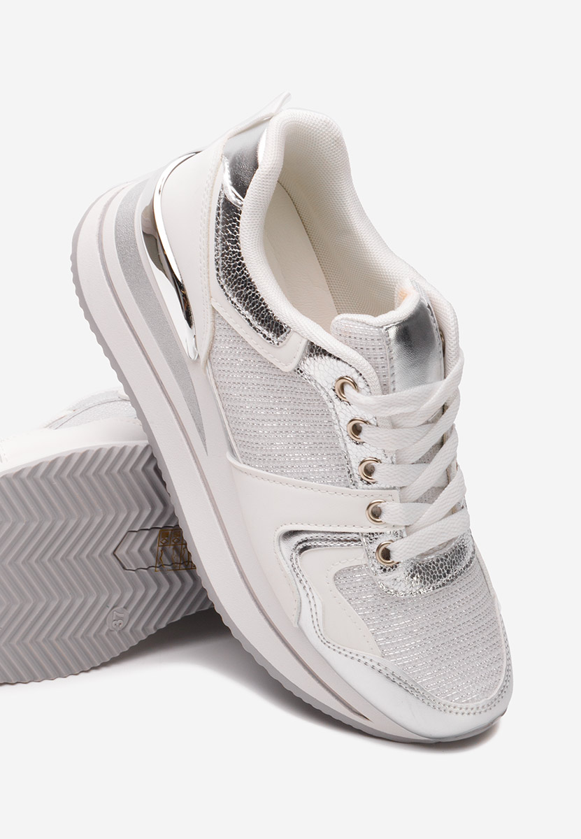 Daisie ezüst telitalpú platform sneaker