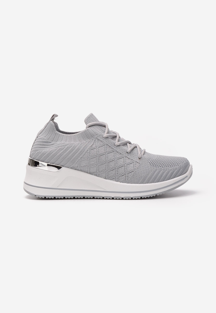 Uvesa szürke platform sneaker cipő 