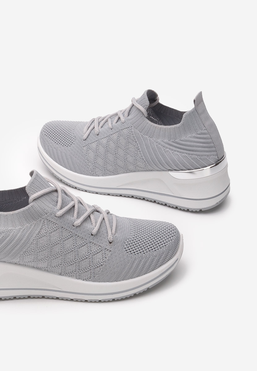 Uvesa szürke platform sneaker cipő 