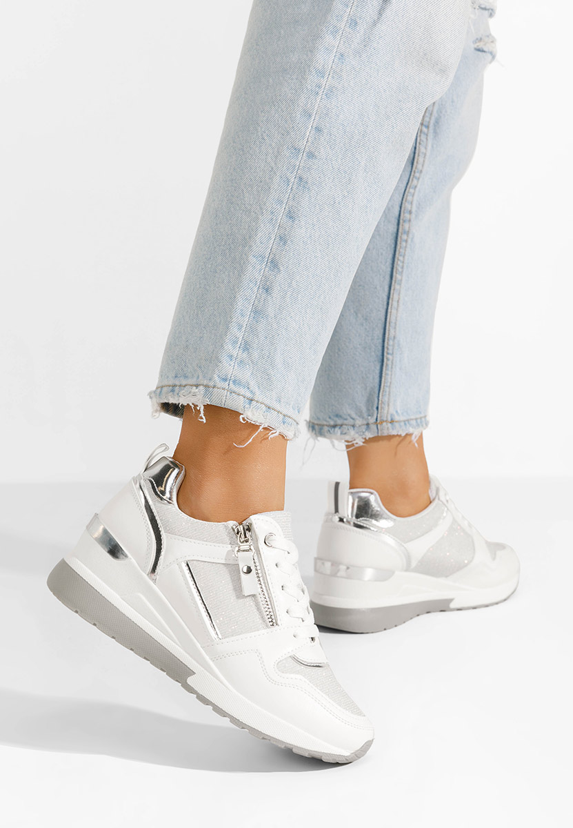 Rafina v2 fehér platform sneaker cipő 