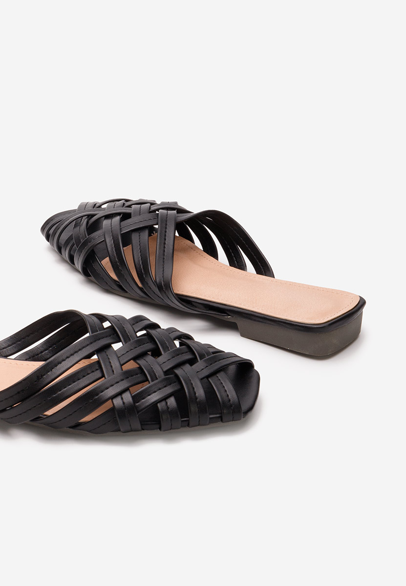 Mariela fekete női papucs