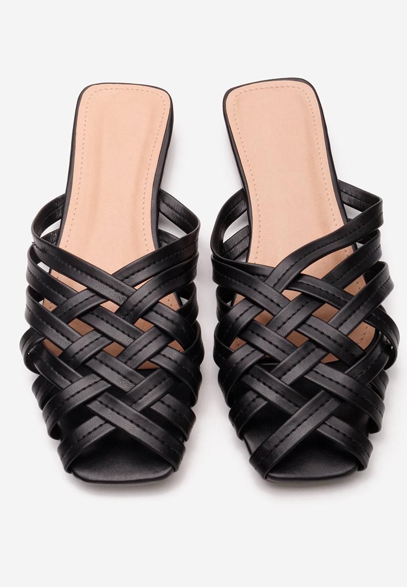 Mariela fekete női papucs