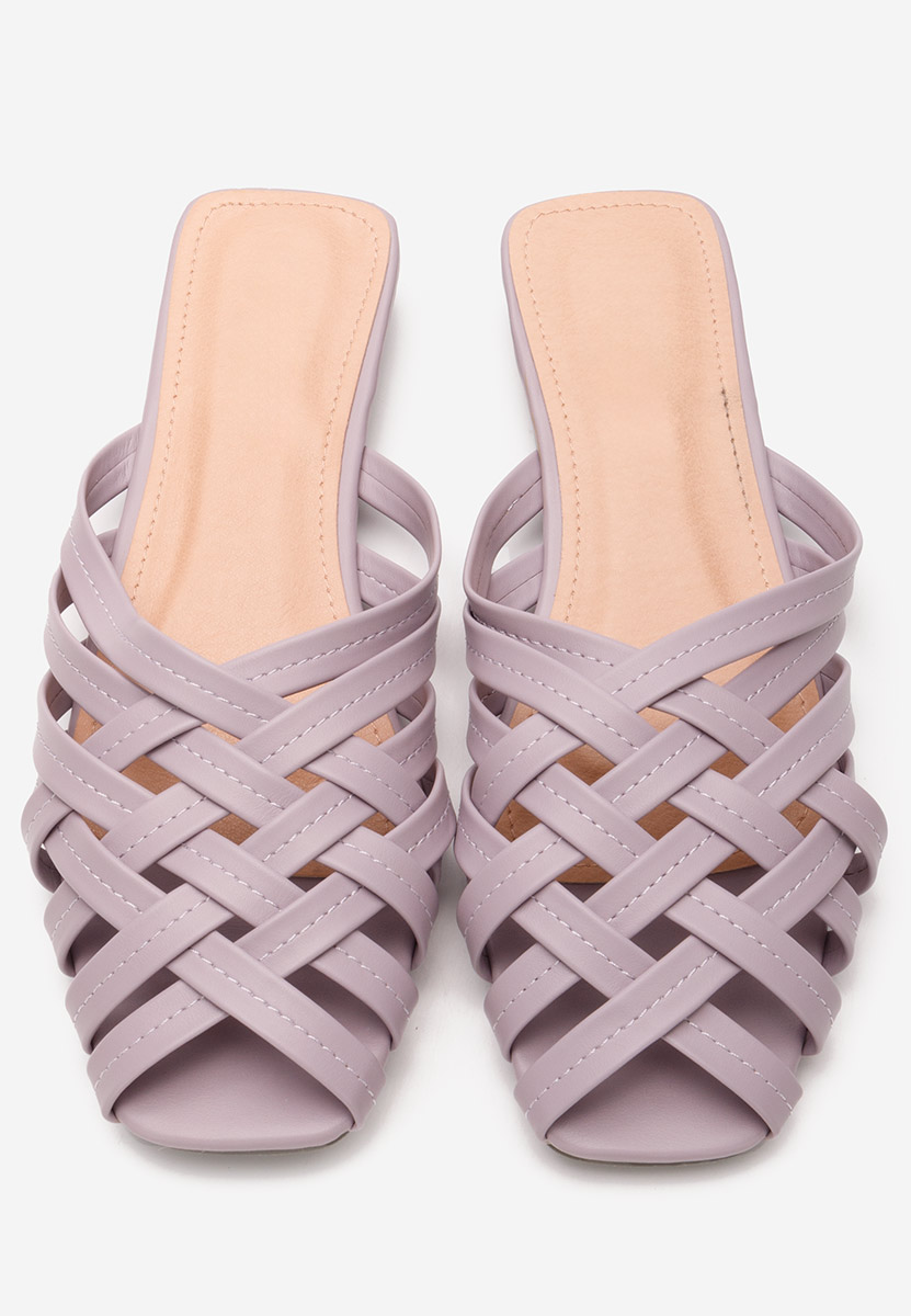 Mariela lila női papucs