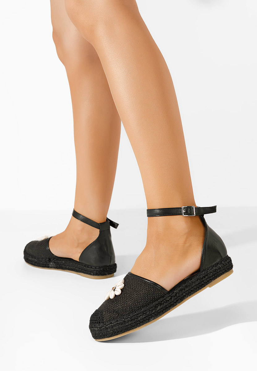 Taldora fekete női espadrilles