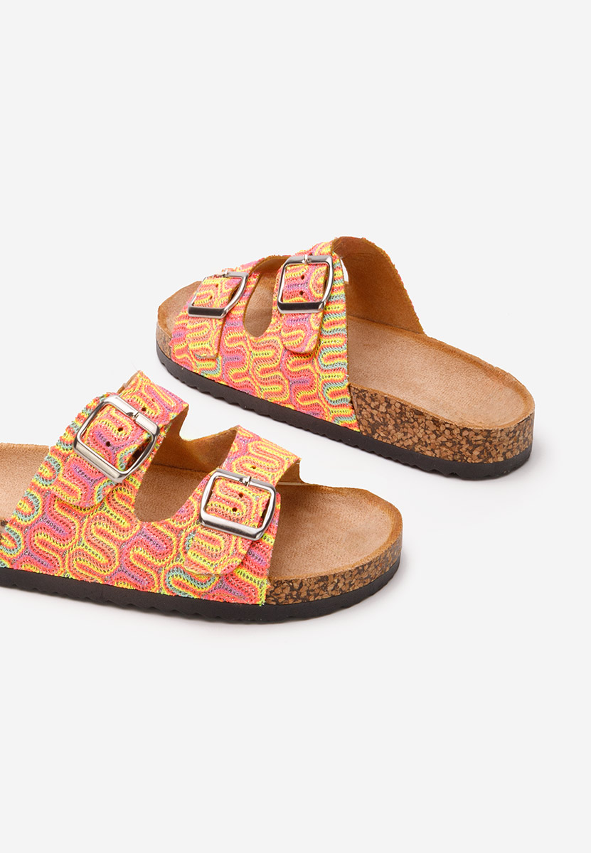 Elyanna narancssárga női papucs