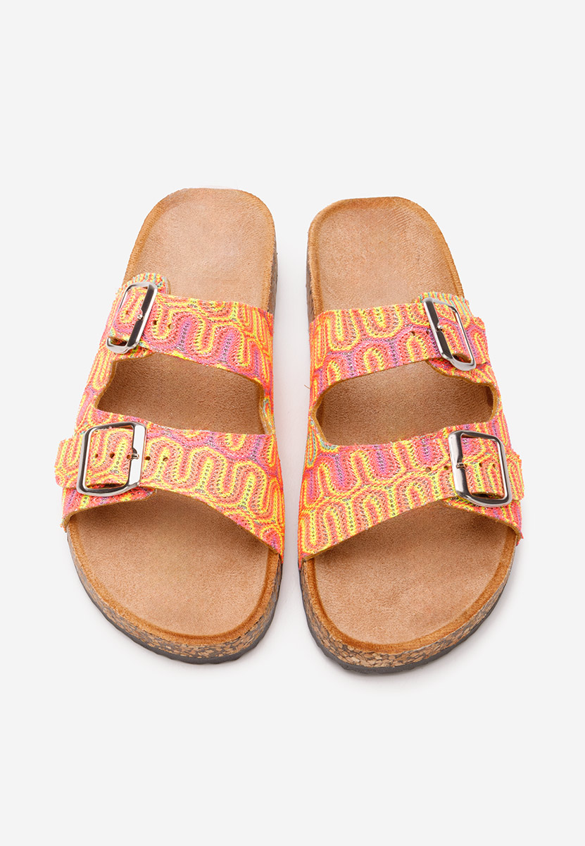 Elyanna narancssárga női papucs