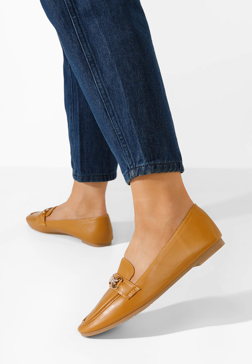 Acuna barna női loafer