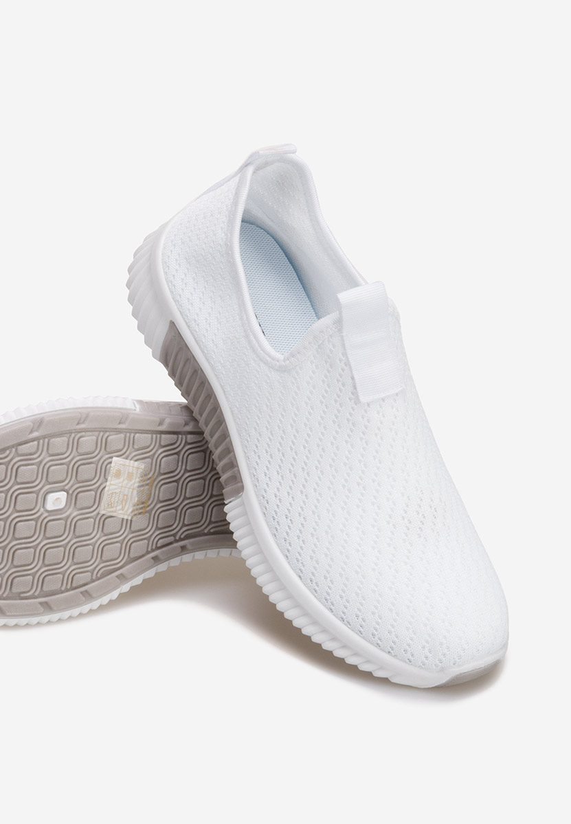 Tenara fehér slip-on tornacipő
