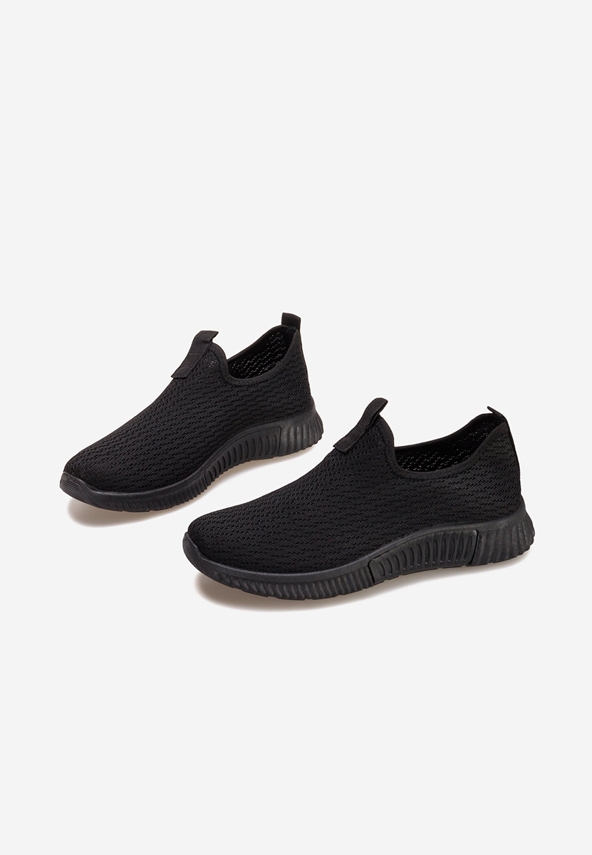 Tenara fekete slip-on tornacipő
