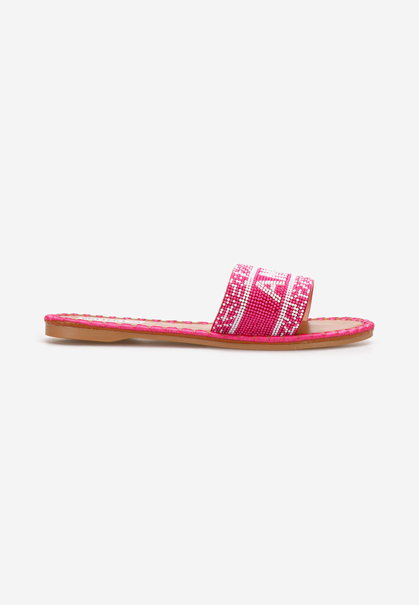 Alasia fuxia sarok nélküli papucs