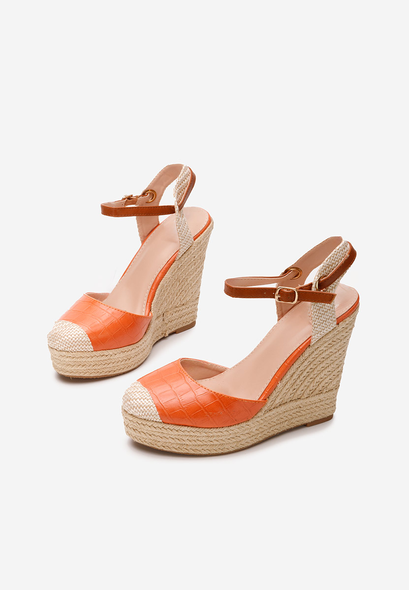 Benisa v2 narancssárga platform szandál