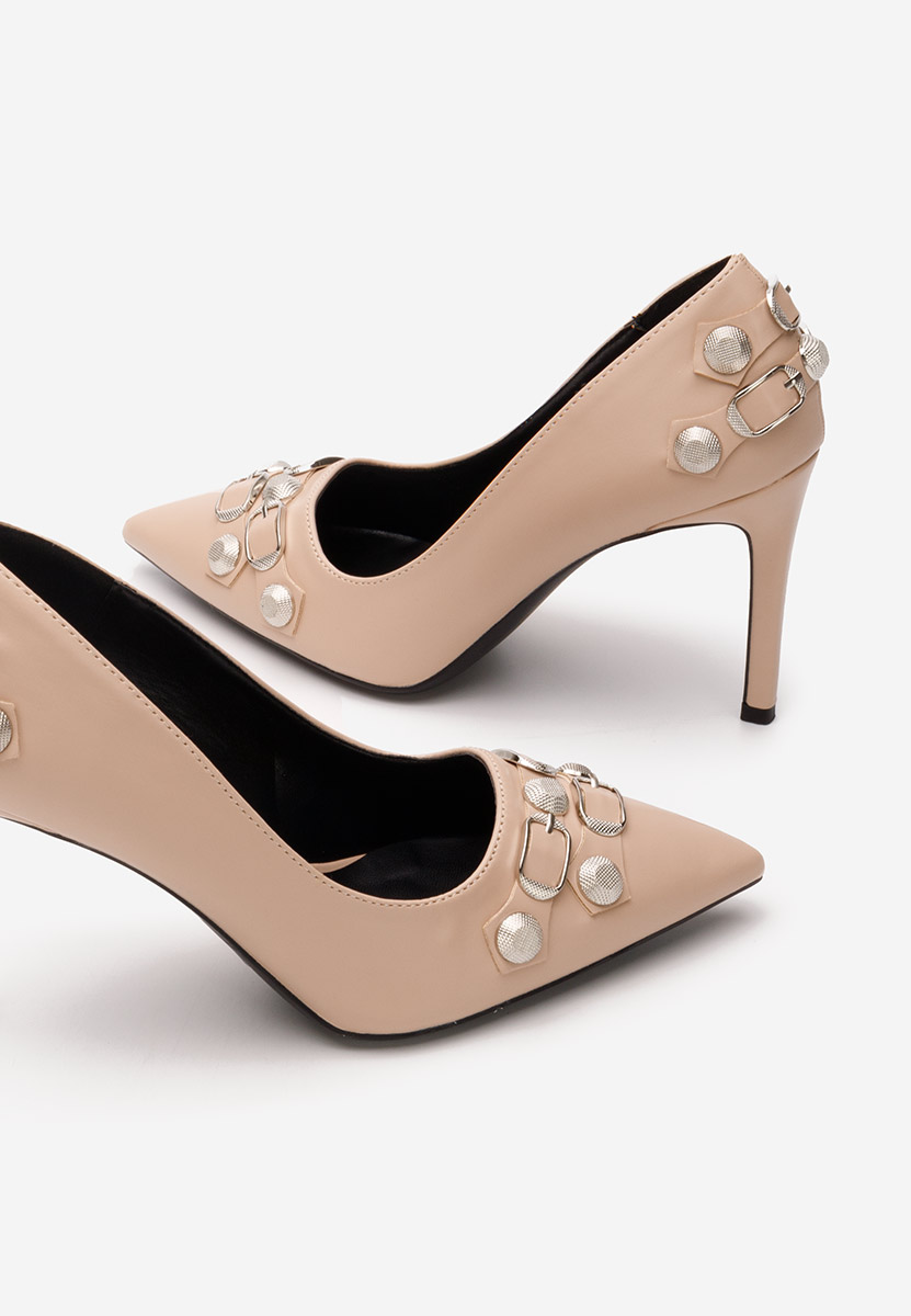 Supreme börszínü tűsarkú cipő 