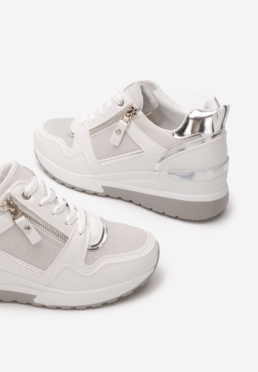 Rafina v2 fehér platform sneaker cipő 