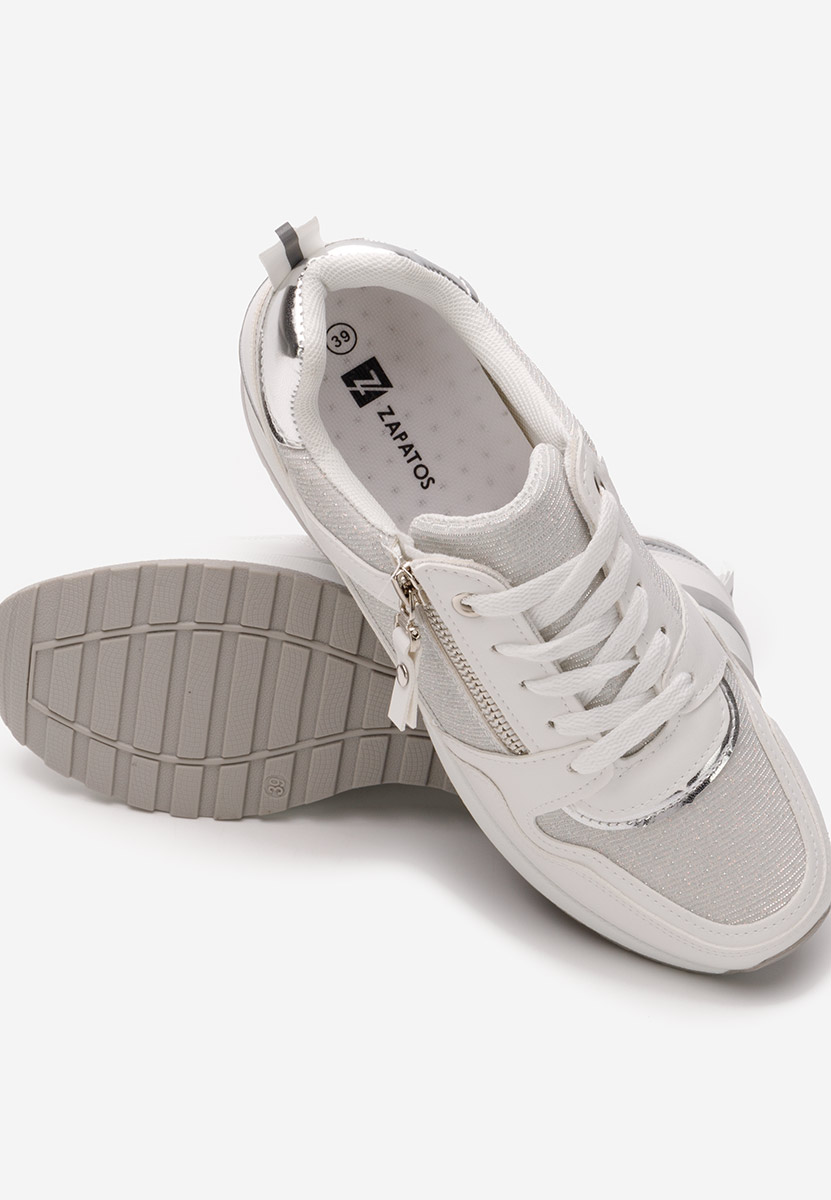 Rafina v2 fehér platform sneaker cipő 