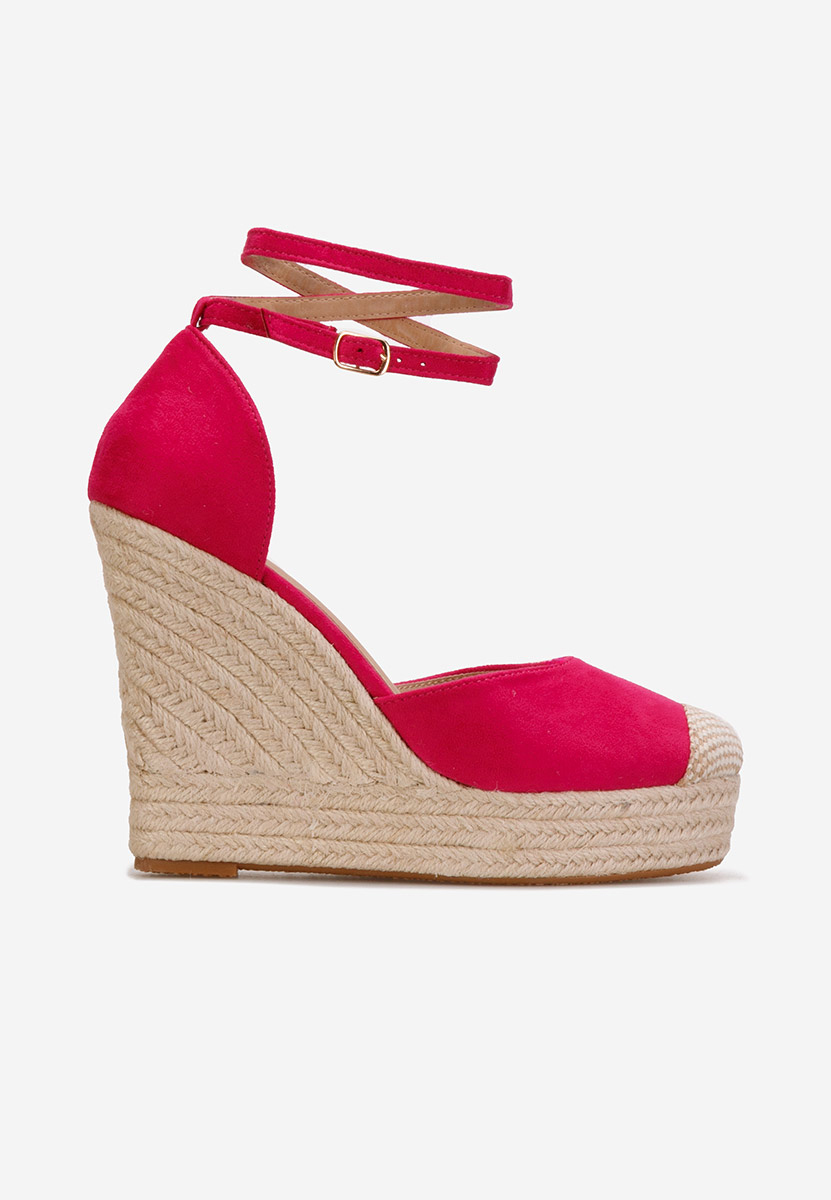 Saniza fuxia espadrilles szandál