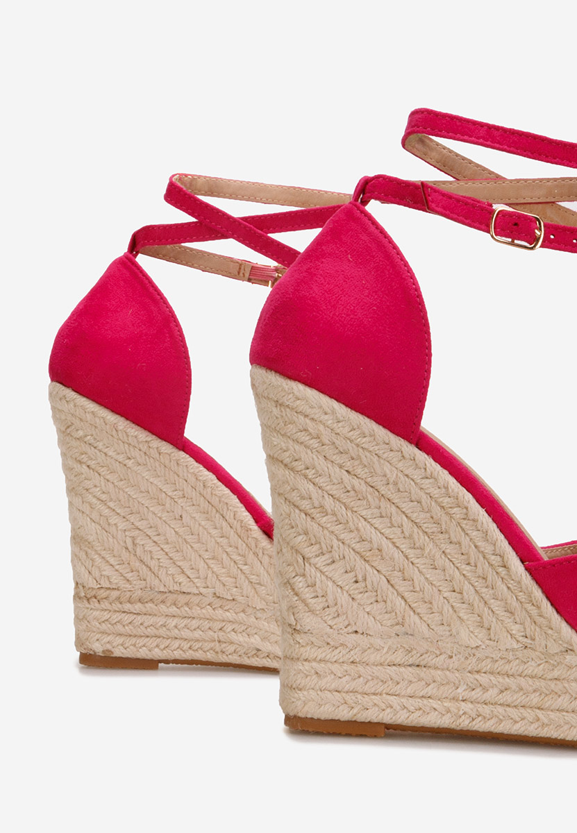 Saniza fuxia espadrilles szandál