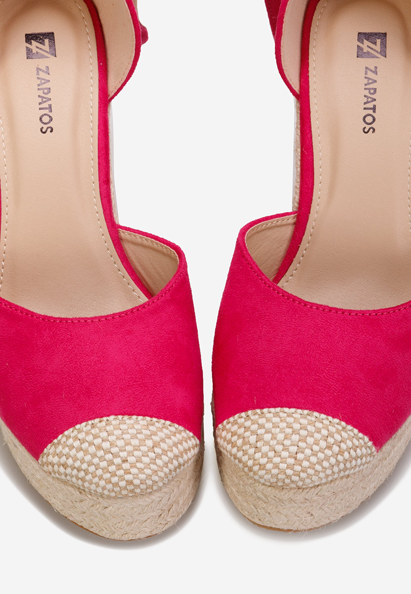 Saniza fuxia espadrilles szandál